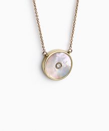 Reversible necklace Mother-of-pearl