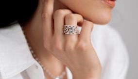 fancy sapphire ring