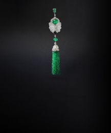 Haute Joaillerie Pendentif Emeraude