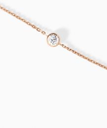 Kiss Me Pink gold Bracelet diamond