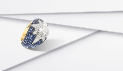 Nuit Etoilée Bague Bleue