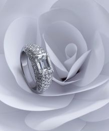 Bague Pavage